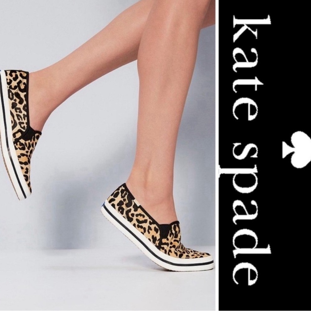 Kate Spade Leopard Print Flats
